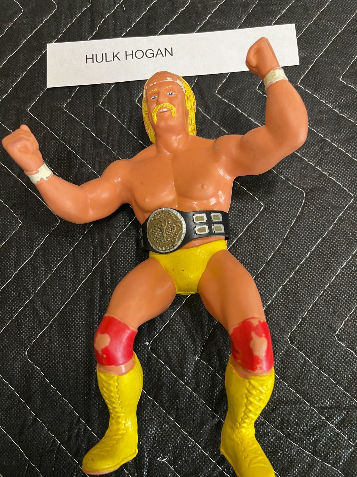 Vintage 1984 LJN WWF Hulk Hogan Figure Series 1 WITH ORIGINAL BELT