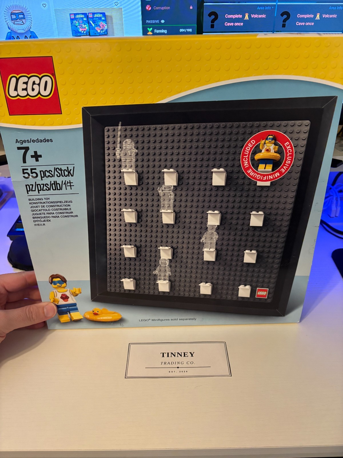 LEGO 5005359 Minifigure Collector Display Frame Exclusive Figure Factory Sealed LEGO 5005359 Minifigure Collector Display Frame Exclusive Figure Factory Sealed
