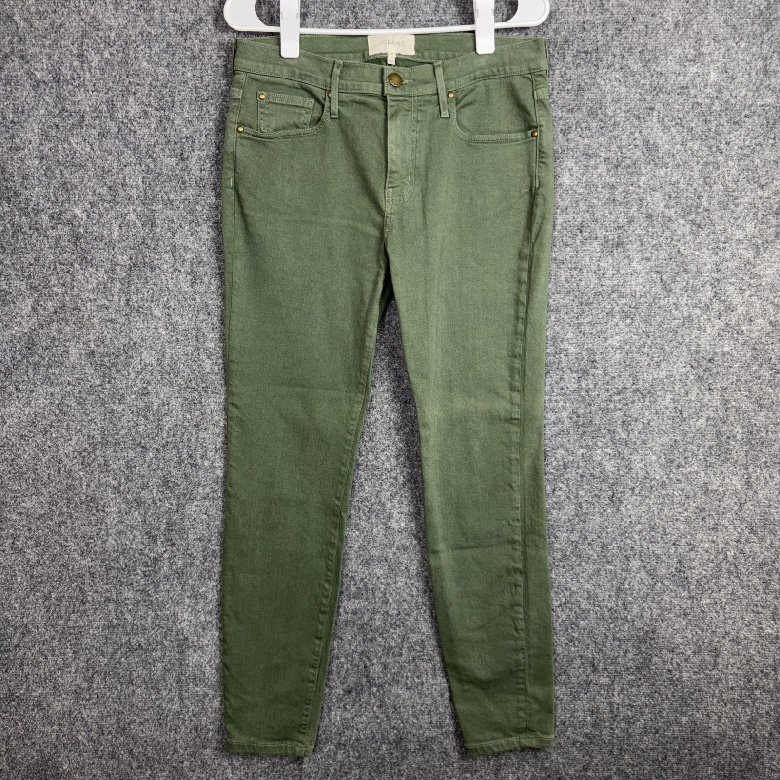 The Great Jeans Womens Size 29 Green The Skinny Skinny The Great Jeans Womens Size 29 Green The Skinny Skinny