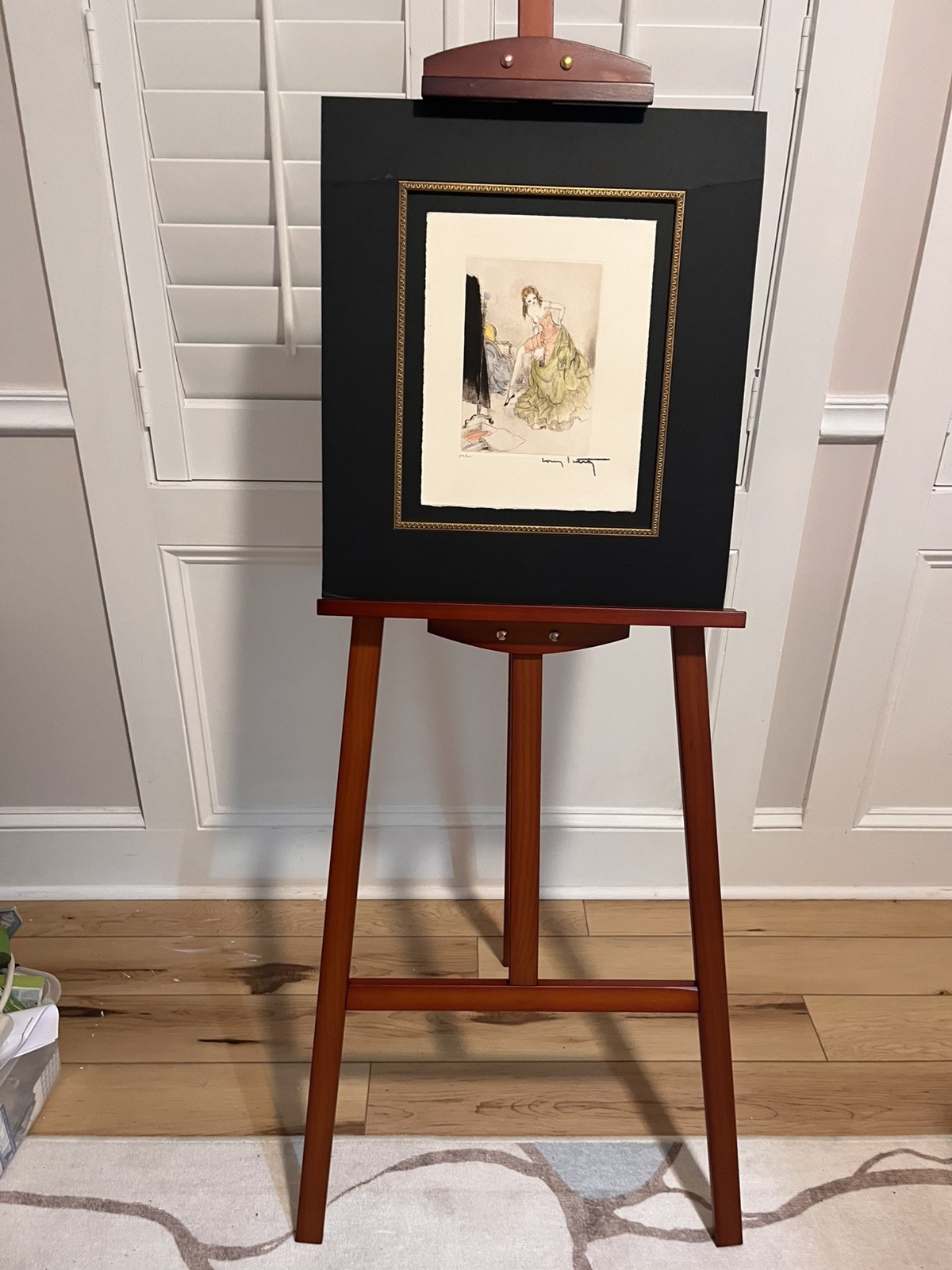 LOUIS ICART FRAMED ART DECO ORIG LTD ED SIGNED PRINT, RARE FINE ART DECOR GIFTS LOUIS ICART FRAMED ART DECO ORIG LTD ED SIGNED PRINT, RARE FINE ART DECOR GIFTS