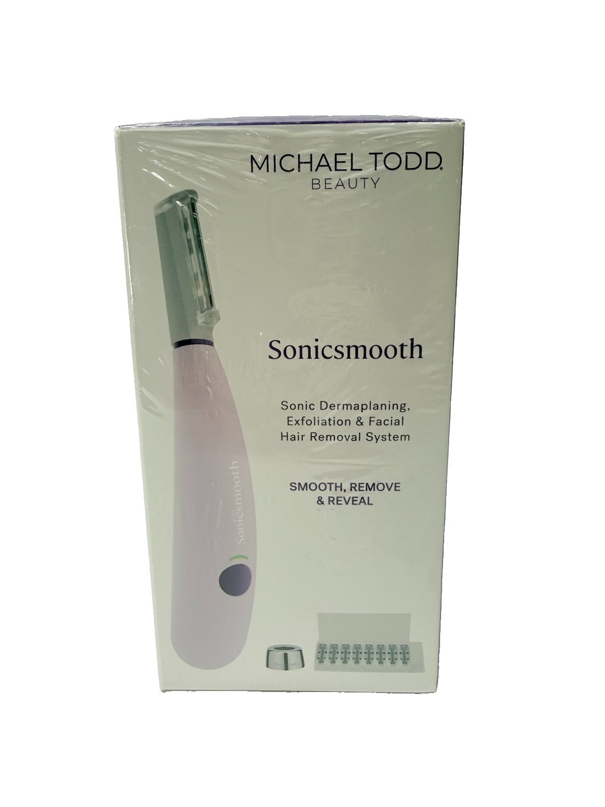 Michael Todd Beauty New In Box Sonic Smooth Lavender With 8 Blades Michael Todd Beauty New In Box Sonic Smooth Lavender With 8 Blades