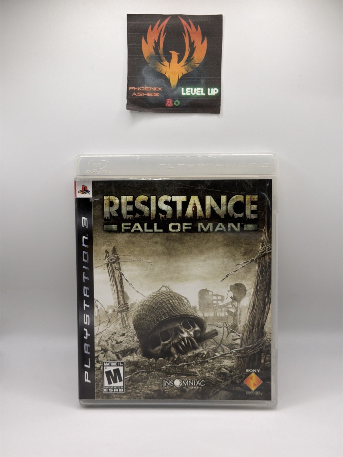 Resistance: Fall of Man (Sony PlayStation 3 PS3 2006 Black Label) With Manual Resistance: Fall of Man (Sony PlayStation 3 PS3 2006 Black Label) With Manual