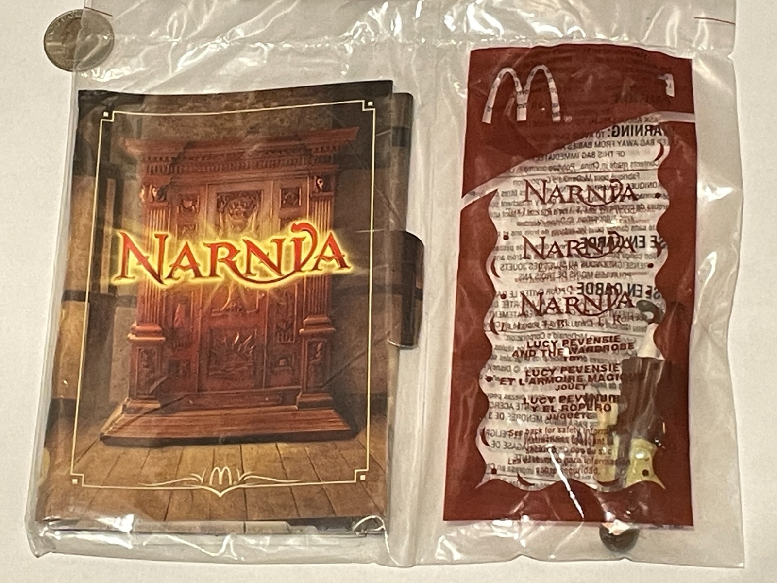 Chronicles of Narnia 2005 McDonald \'s Happy Meal Toys - NEW or USED Chronicles of Narnia 2005 McDonald \'s Happy Meal Toys - NEW or USED