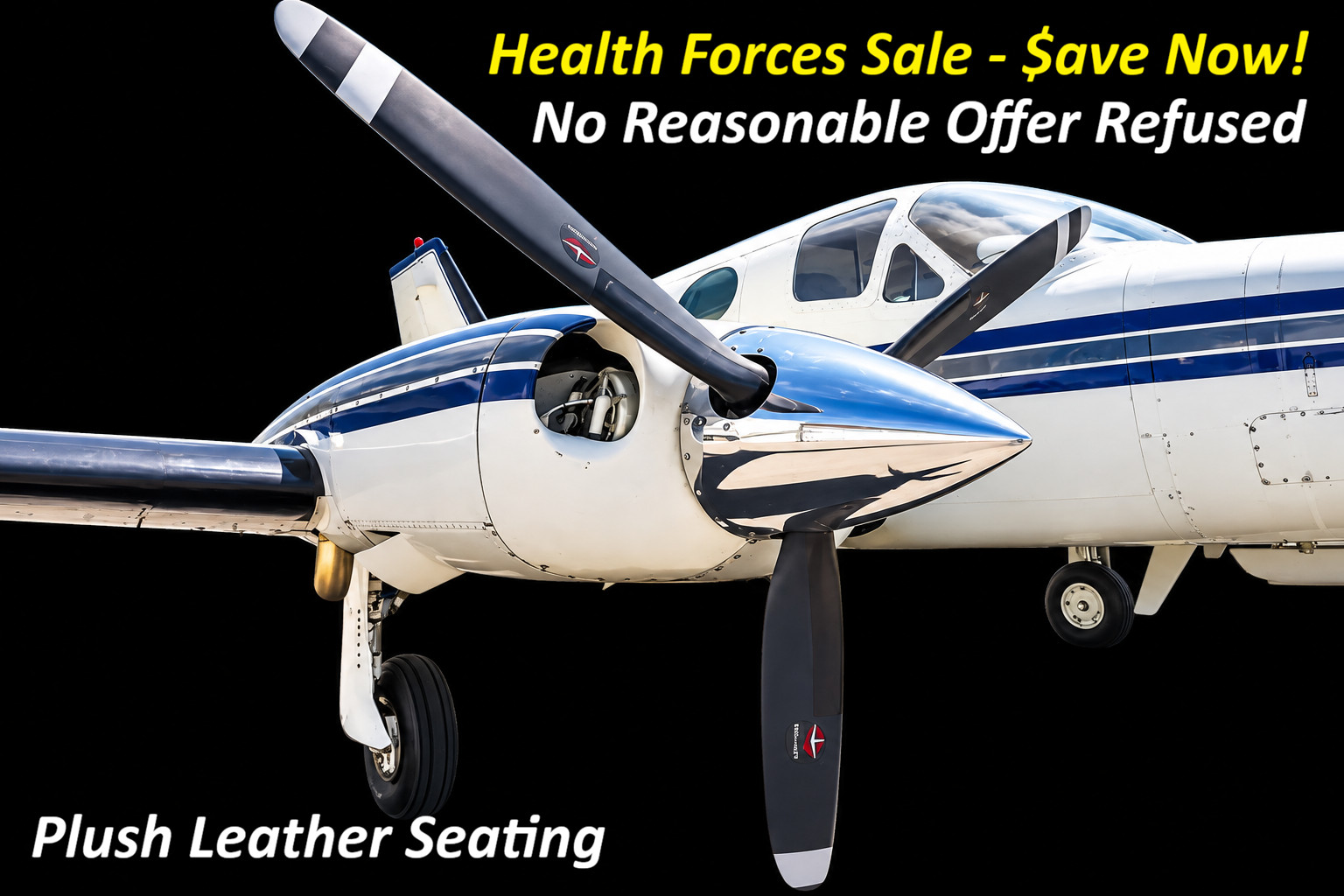 Cessna 414 Pressurized Cabin Class Luxury for only $1090 month with 15% down oac