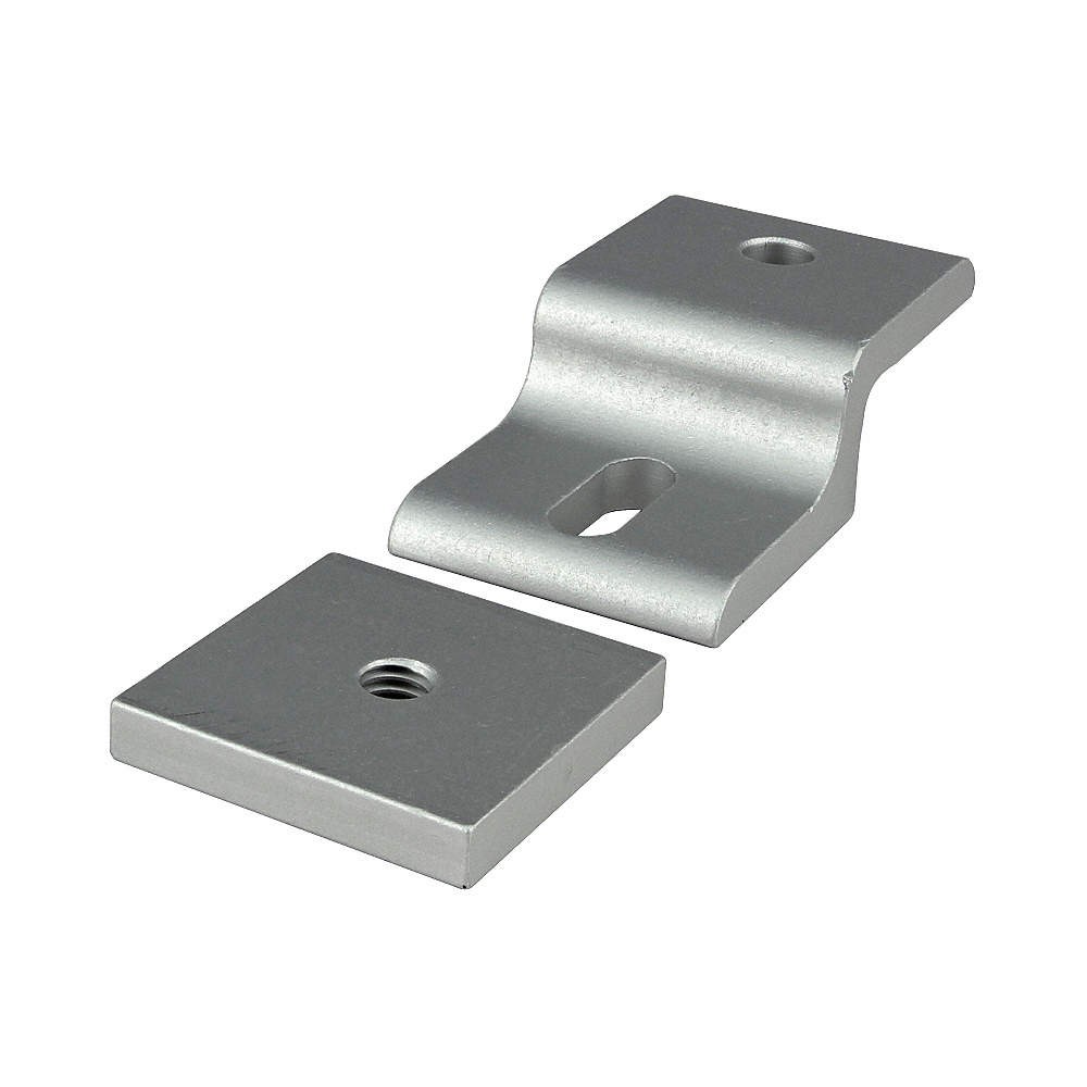 80/20 2436 Mesh Panel Retainer,Anodized,Aluminum 16U352