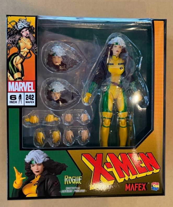 MEDICOM TOY MAFEX No.242 ROGUE COMIC Ver. X-MEN Figure MEDICOM TOY MAFEX No.242 ROGUE COMIC Ver. X-MEN Figure