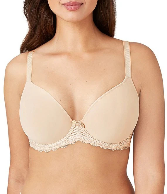 WACOAL LA FEMME CONTOUR T-SHIRT UNDERWIRE BRA NATURAL NUDE  # 853117 -NWT