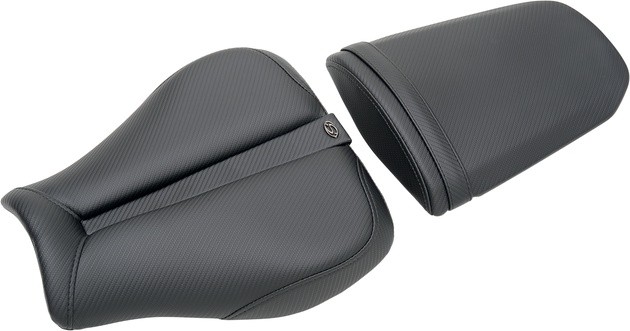 Saddlemen Track-CF Seat With Pillion Cover for Honda CBR600RR/CBR600RR ABS