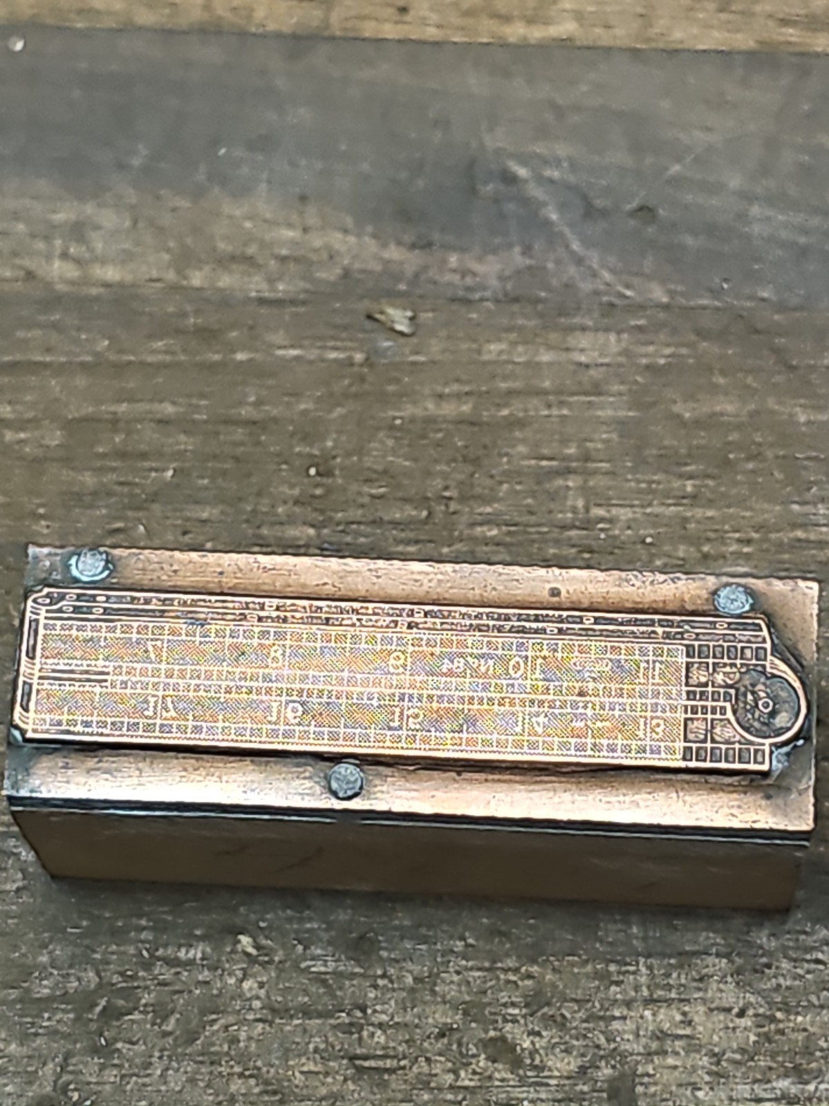 PB19- Antique Stanley Sweetheart No. 84 Wood Printing Block
