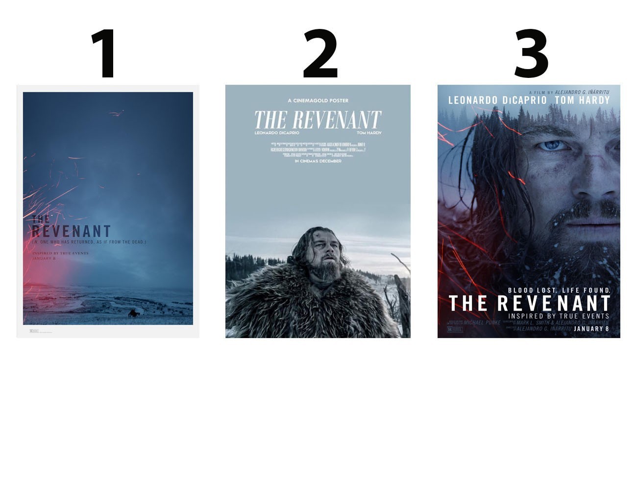 The Revenant Survival Drama Movie 2015 Poster