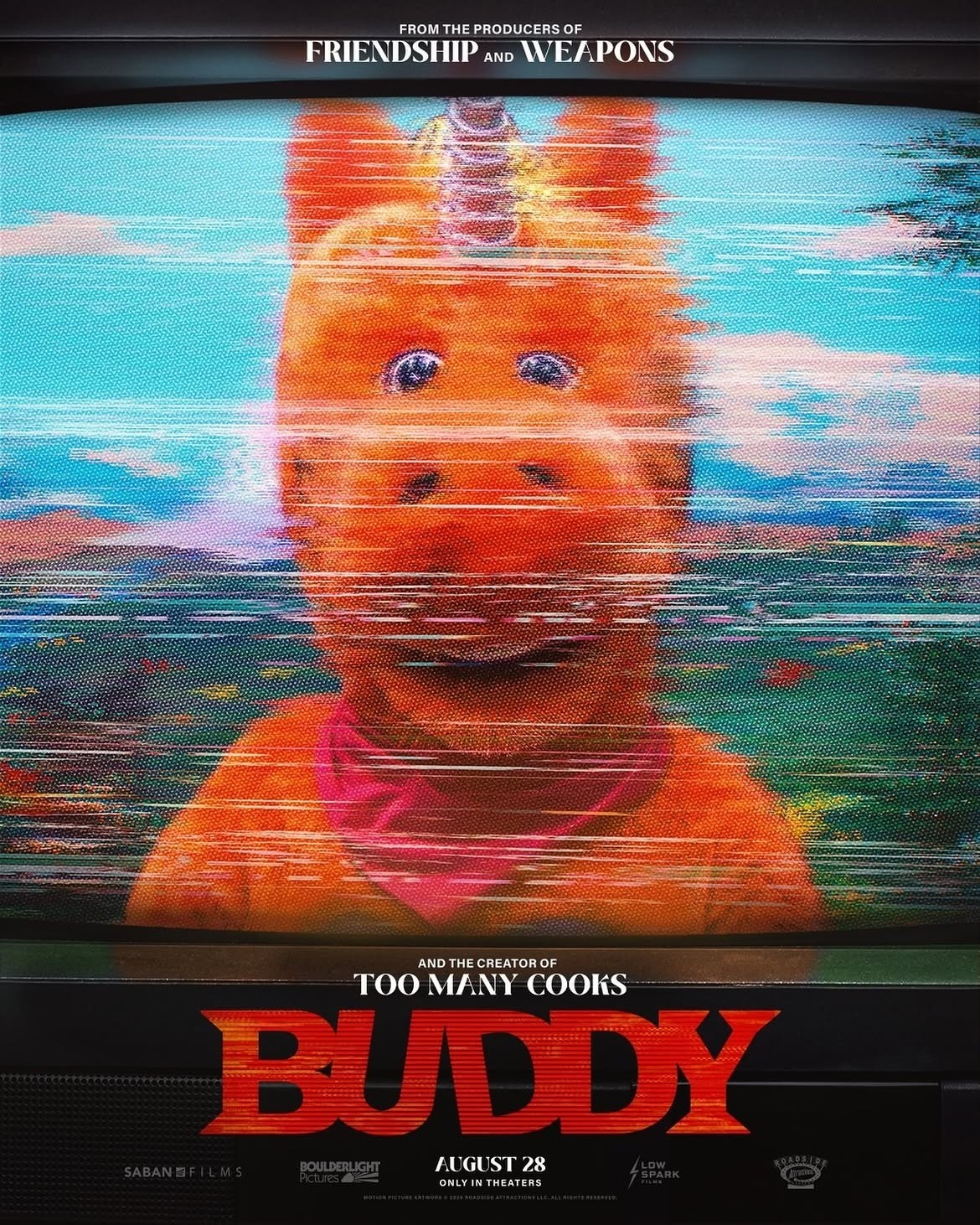 Buddy Movie August 28 Saban Films Theatrical Poster