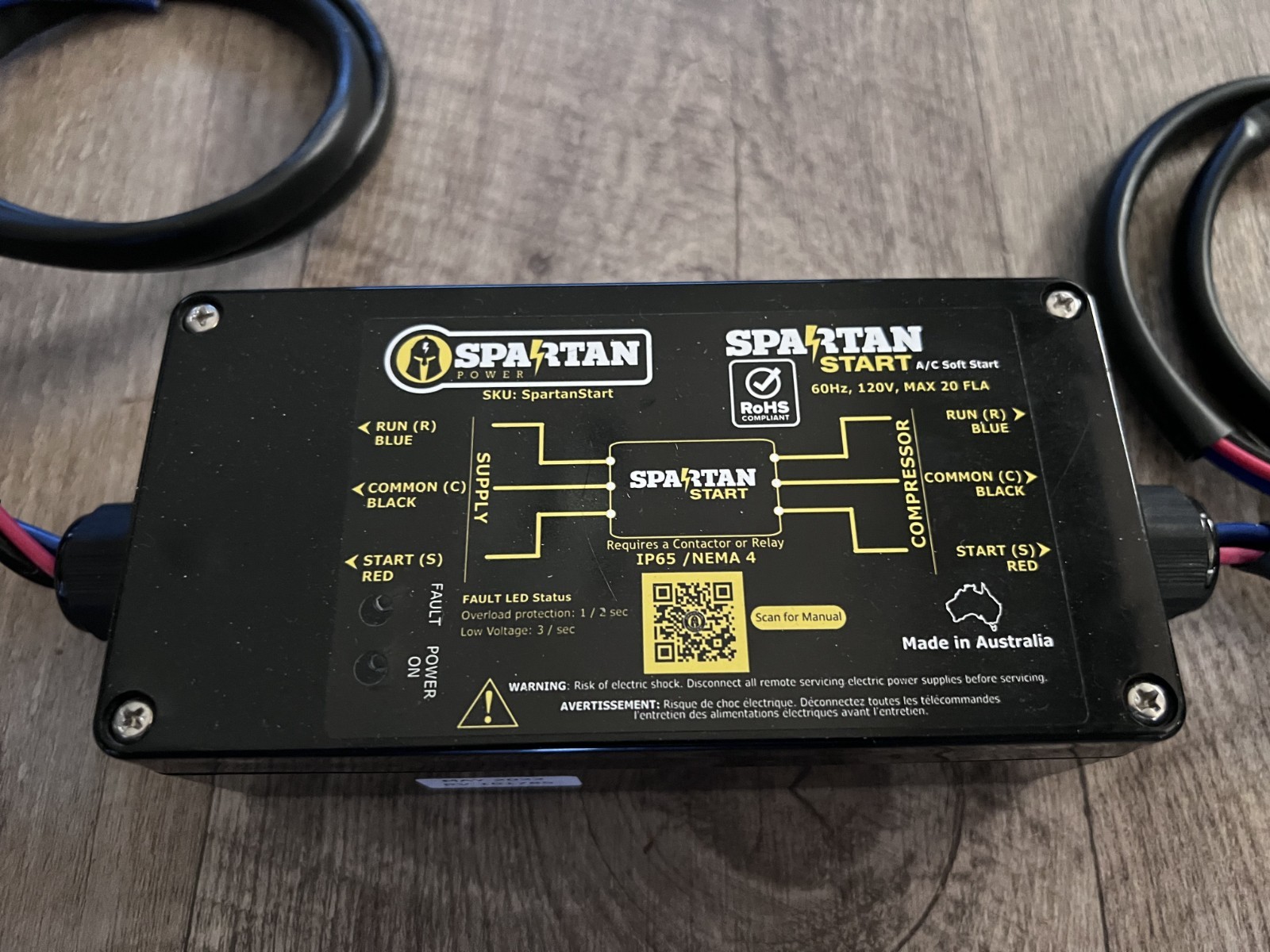 Spartan Power SpartanStart RV AC Soft Starter - Used, Works Great