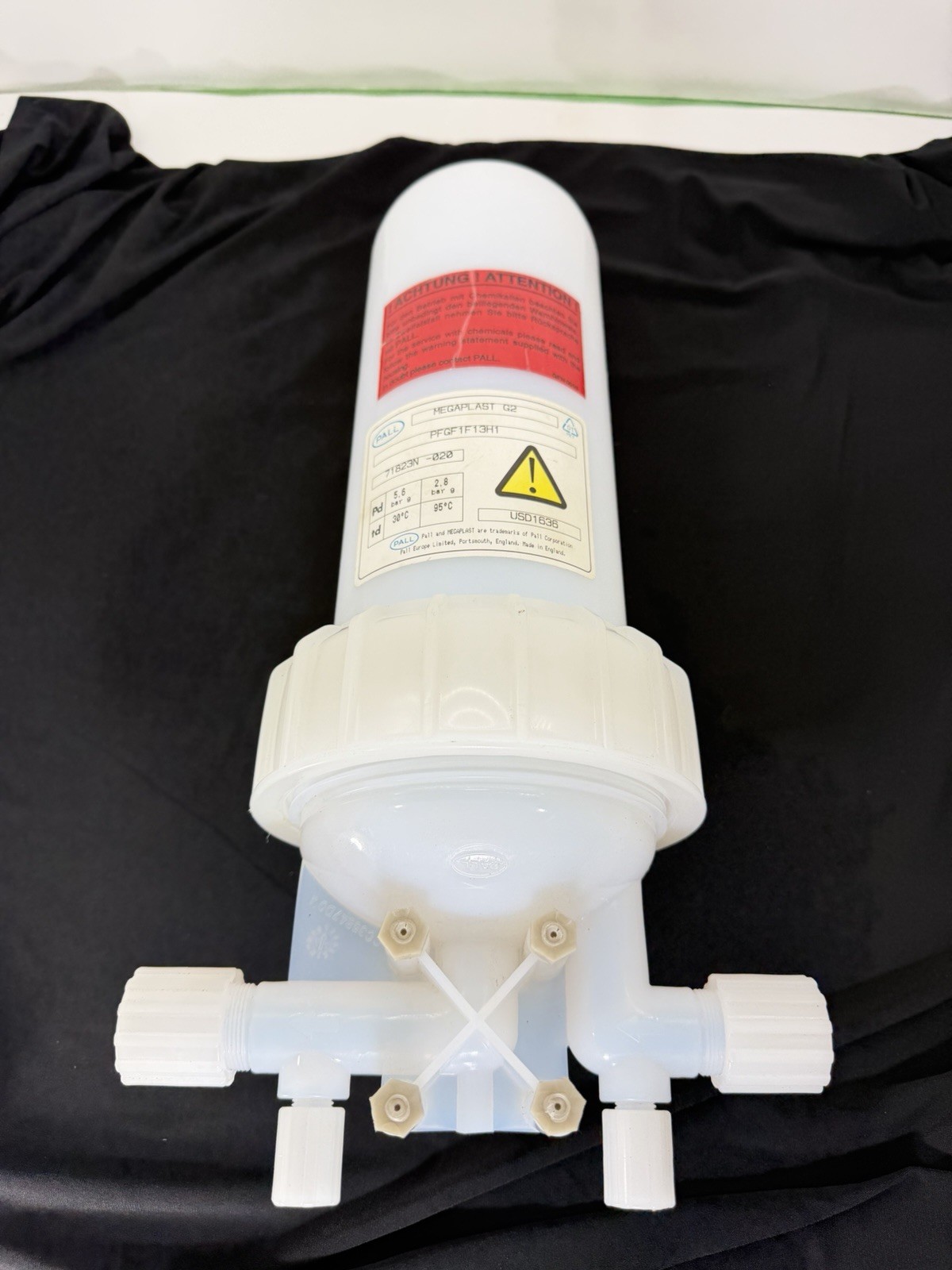 PALL MEGAPLAST G2 PFGF1P12H1 High Purity Fluid Filter Housing PALL MEGAPLAST G2 PFGF1P12H1 High Purity Fluid Filter Housing