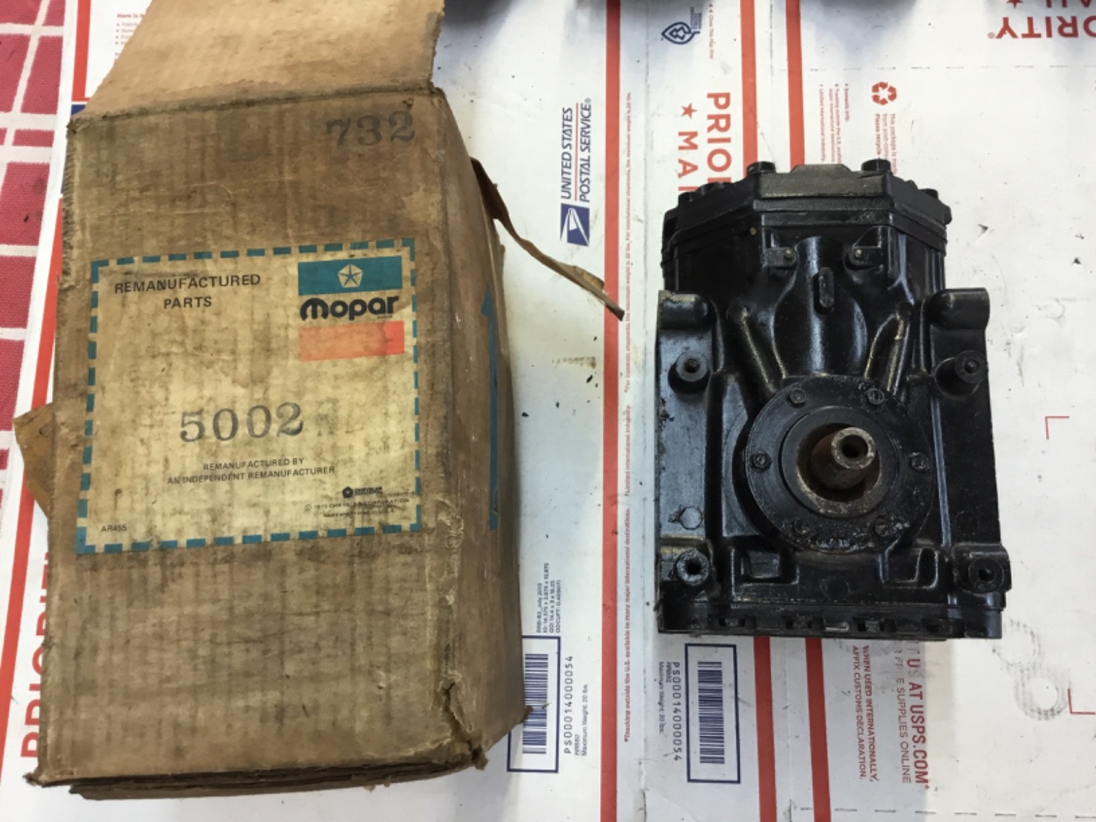 A/C compressor  1969-1988 Ford Jeep Mopar AMC York style compressor DODGE NOS