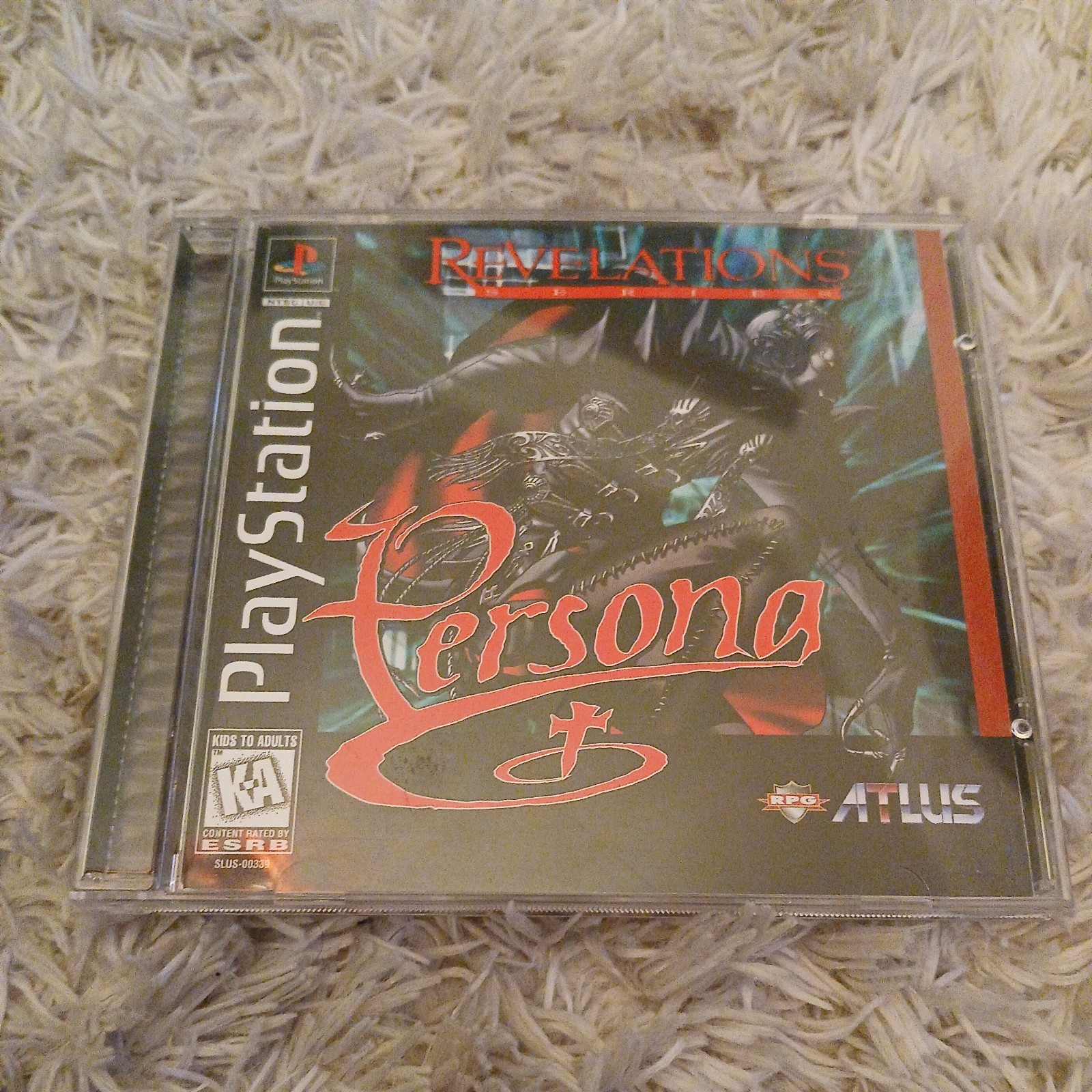 Persona Revelations Series (Sony PlayStation 1 PS1, 1996) w/ Manuel