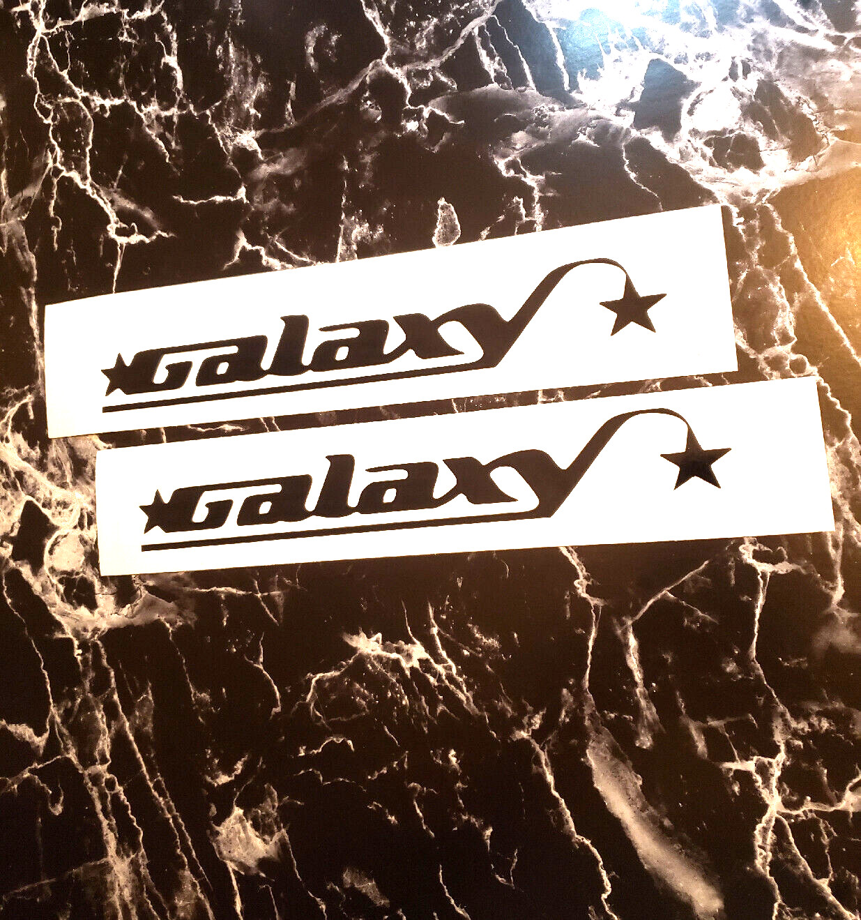 GALAXY Boat Decals Stickers 22\
