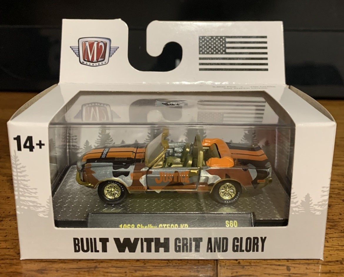 M2 Machines 1968 Shelby GT500 KR Raw Super Chase 1/250 Full Send Grit & Glory M2 Machines 1968 Shelby GT500 KR Raw Super Chase 1/250 Full Send Grit & Glory