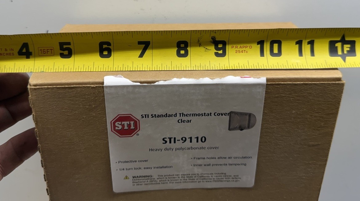 Lot Of 27 STI Heavy Duty Thermostat Cover STI-9110 NOS Lot Of 27 STI Heavy Duty Thermostat Cover STI-9110 NOS