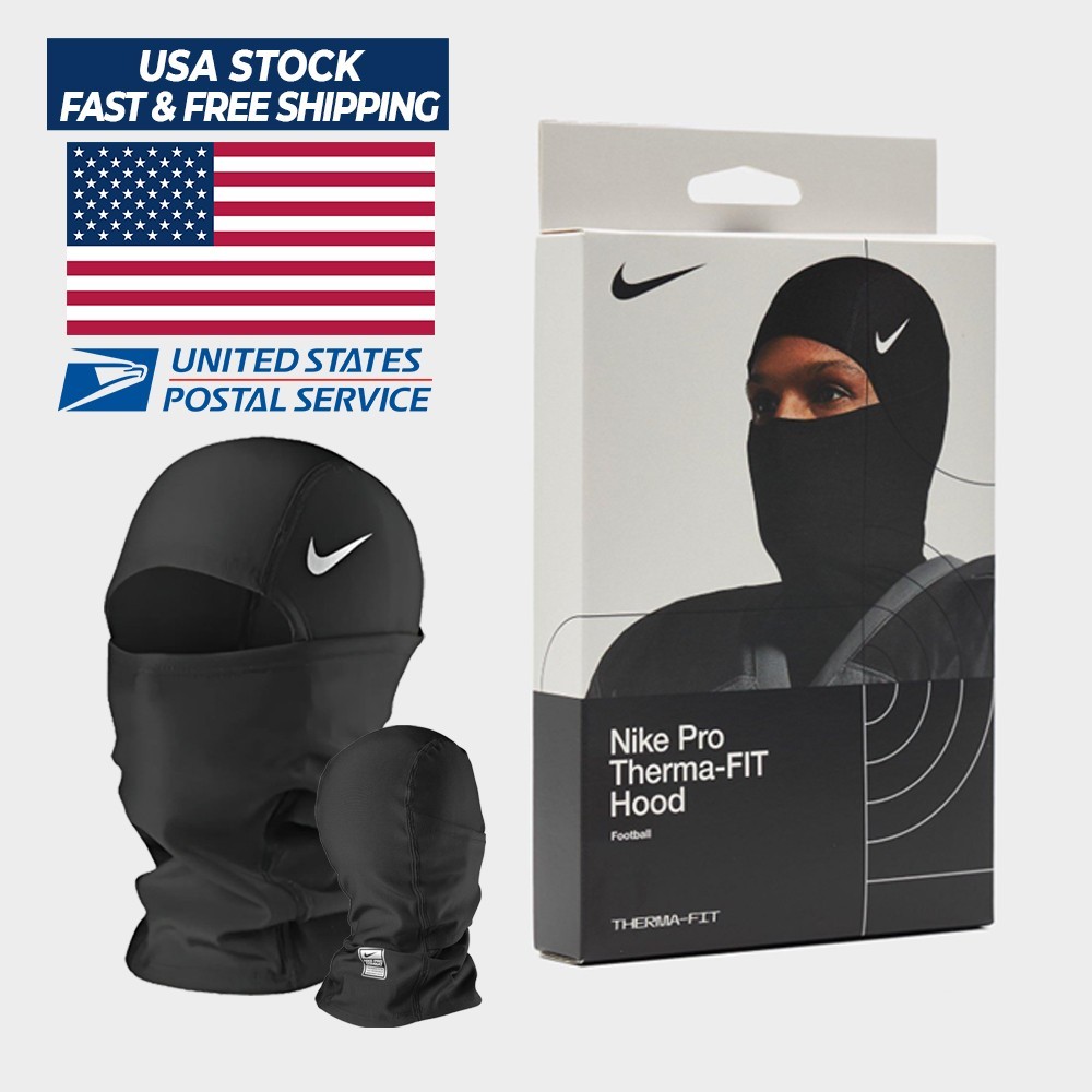 Nike Pro Therma-Fit Hyperwarm Hood Ski Mask Black SHIPMENT SAME DAY Nike Pro Therma-Fit Hyperwarm Hood Ski Mask Black SHIPMENT SAME DAY