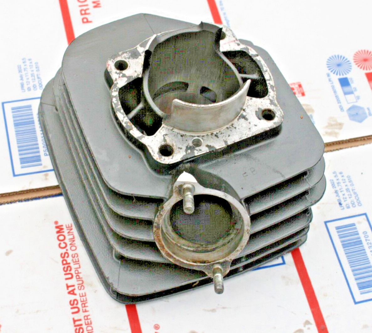 1974-79 KAWASAKI KD125 KE125 KS1 OEM Cylinder Barrel VIN#K1E-074783 1974-79 KAWASAKI KD125 KE125 KS1 OEM Cylinder Barrel VIN#K1E-074783