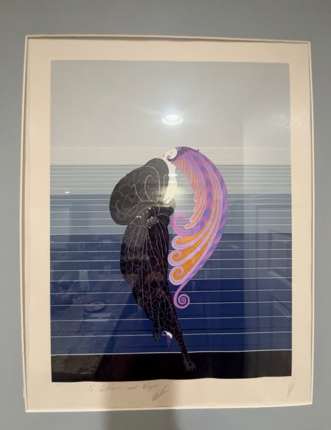 🔥 Erté Beauty and the Beast Signed Limited Edition Serigraph 234/300 