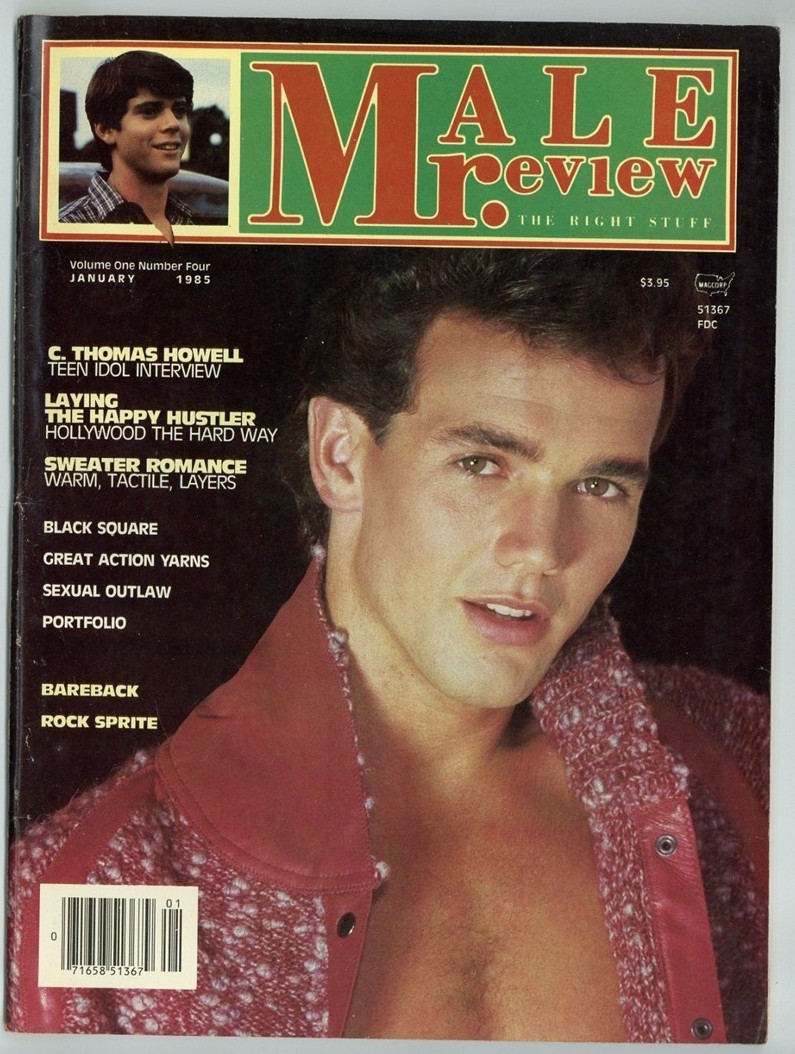 Mr. Male Review V1#1 C Thomas Howell 82pgs Vintage 1985 Gay Magazine M40231 Mr. Male Review V1#1 C Thomas Howell 82pgs Vintage 1985 Gay Magazine M40231