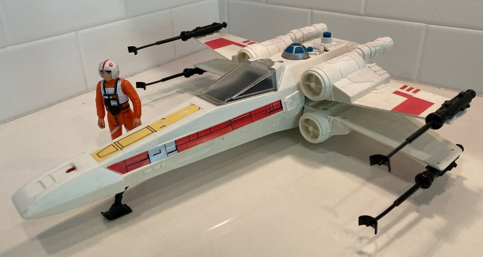 Vintage 1978 KENNER Star Wars X WING Fighter Original w/working sound & light Vintage 1978 KENNER Star Wars X WING Fighter Original w/working sound & light