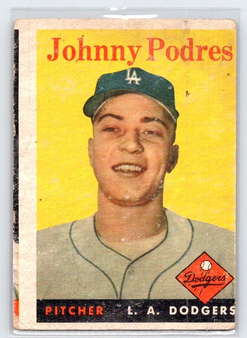 1958 Topps Johnny Podres #120 Dodgers 1958 Topps Johnny Podres #120 Dodgers