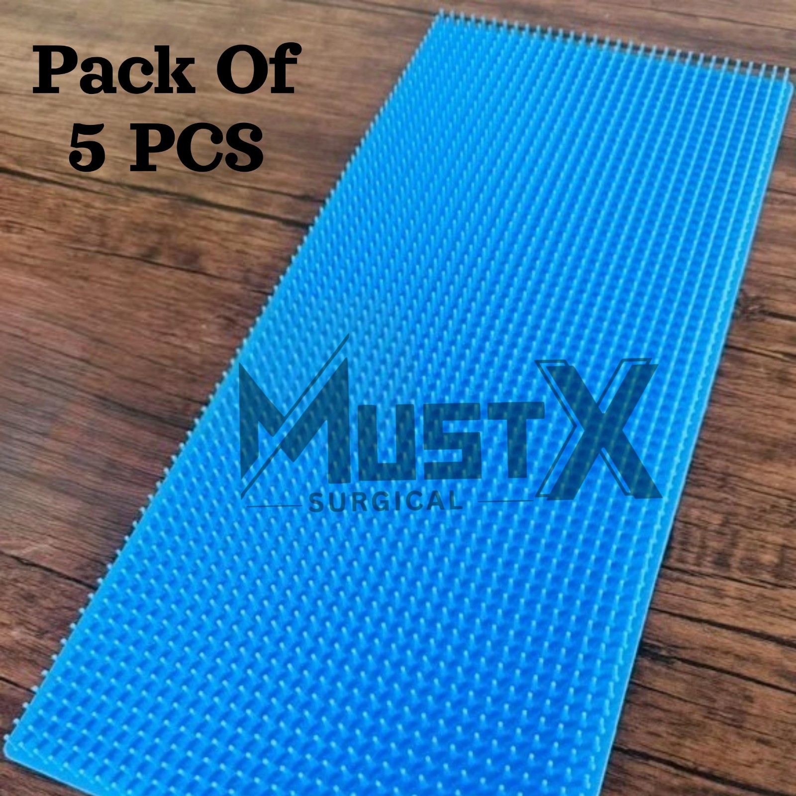 5 PCS Silicone Sterilization Mat Blue Dental Surgical Instrument Autoclave Tray