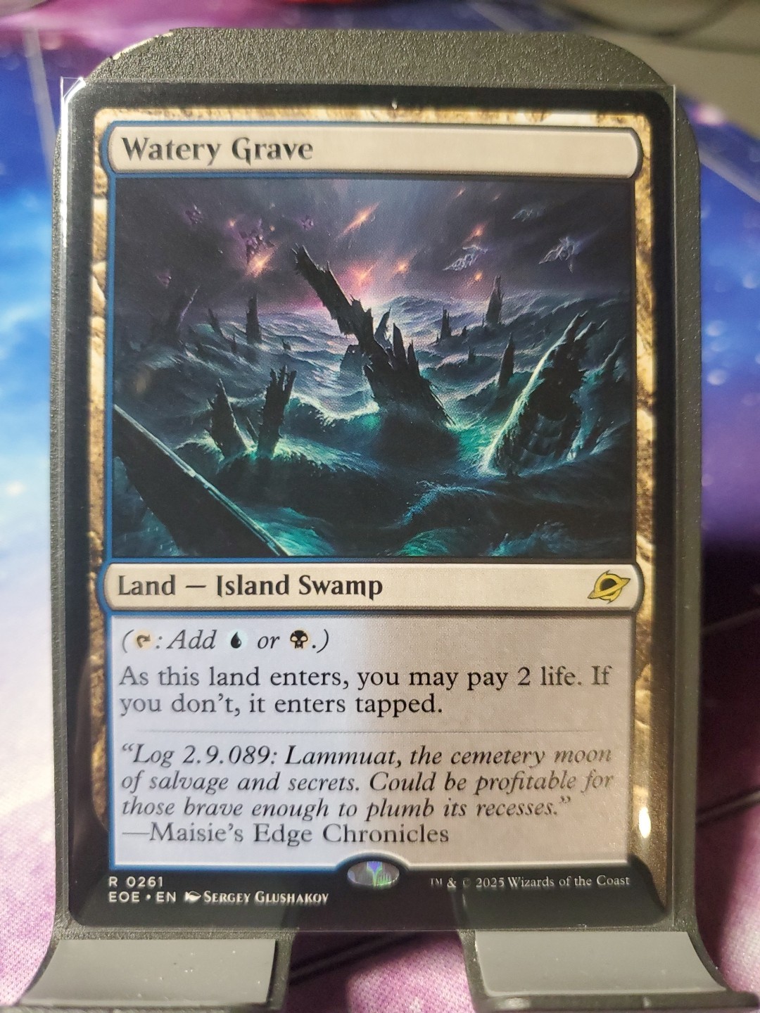 1x Watery Grave - Edge of Eternities - NM - MTG 1x Watery Grave - Edge of Eternities - NM - MTG