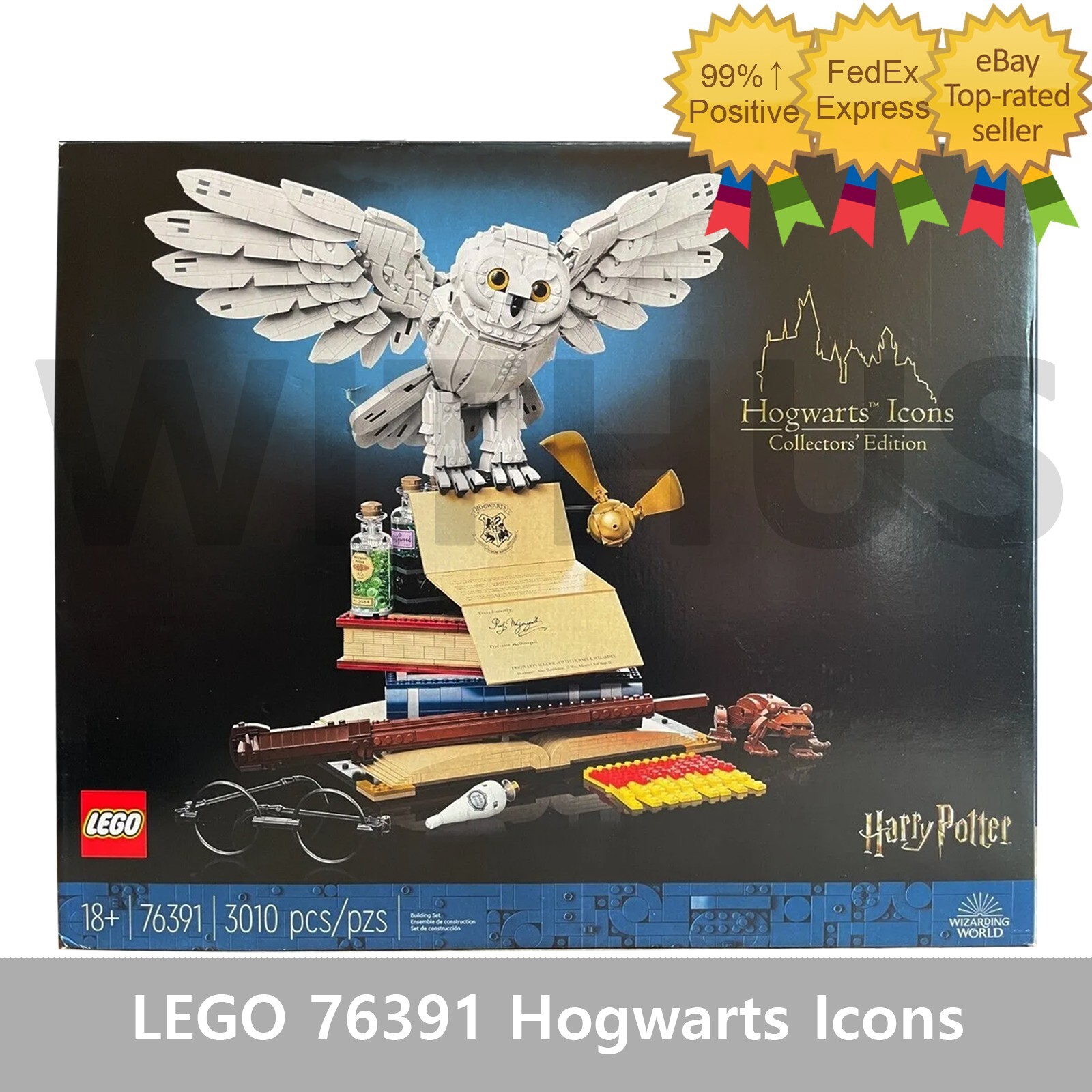 LEGO 76391 : Hogwarts Icons - Collectors\' Edition  Brand New Sealed Package Box=