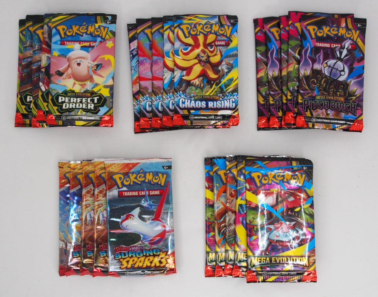 Pokemon TCG x25 Booster Packs Sealed - lot of 25 packs