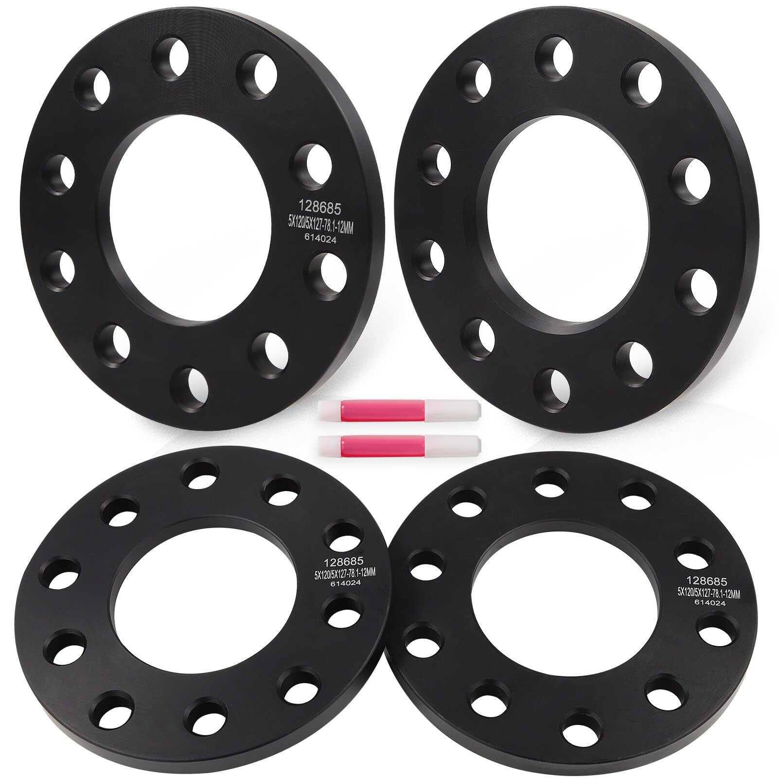 12mm 5x120/5x127 Wheel Spacers Bore 78.1mm for BMW