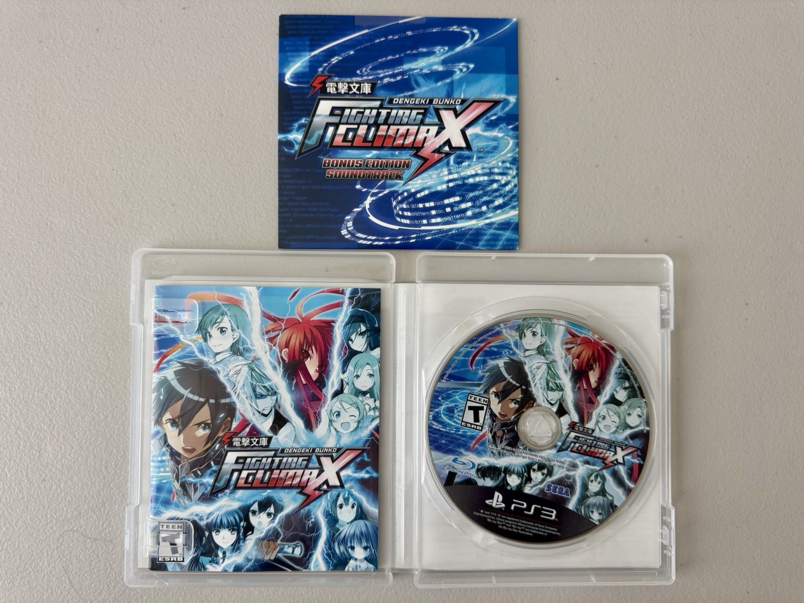 💿 Dengeki Bunko: Fighting Climax Sony PlayStation 3 Complete With Soundtrack 💿 Dengeki Bunko: Fighting Climax Sony PlayStation 3 Complete With Soundtrack