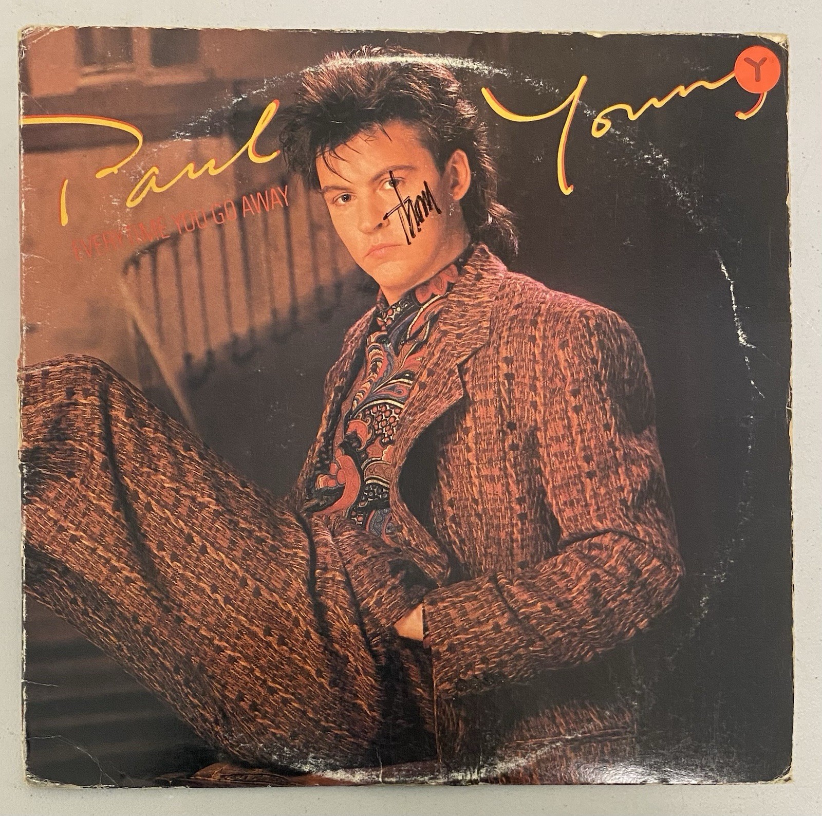 Paul Young Everytime You Go Away 12 Inch Vinyl 1985 Columbia 44-05196 Extended