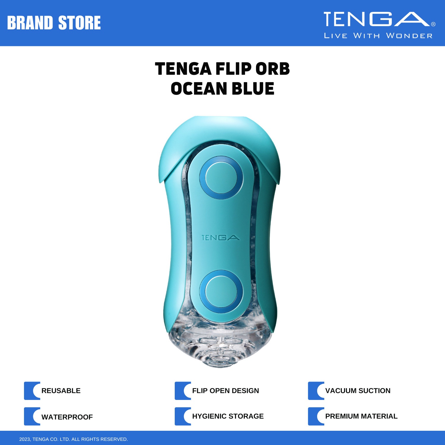 TENGA Flip Orb Pastaio Edition Reusable Male Masturbator/Stroker NIB NWT TENGA Flip Orb Pastaio Edition Reusable Male Masturbator/Stroker NIB NWT