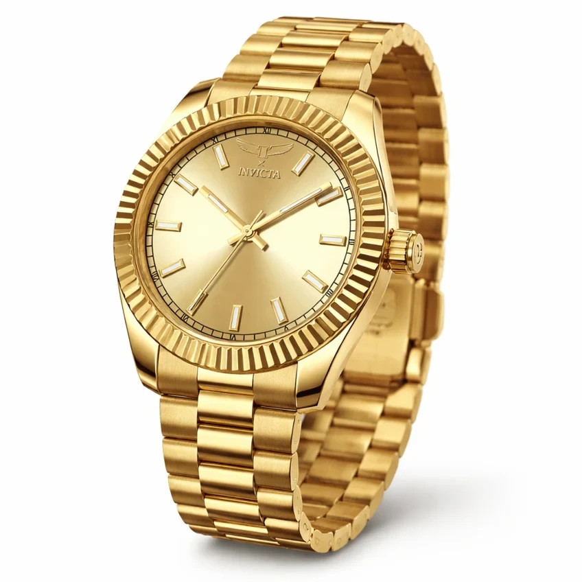 Invicta Men's Watch Specialty I by Invicta Gold Tone Dial 69004 40mm - NEW