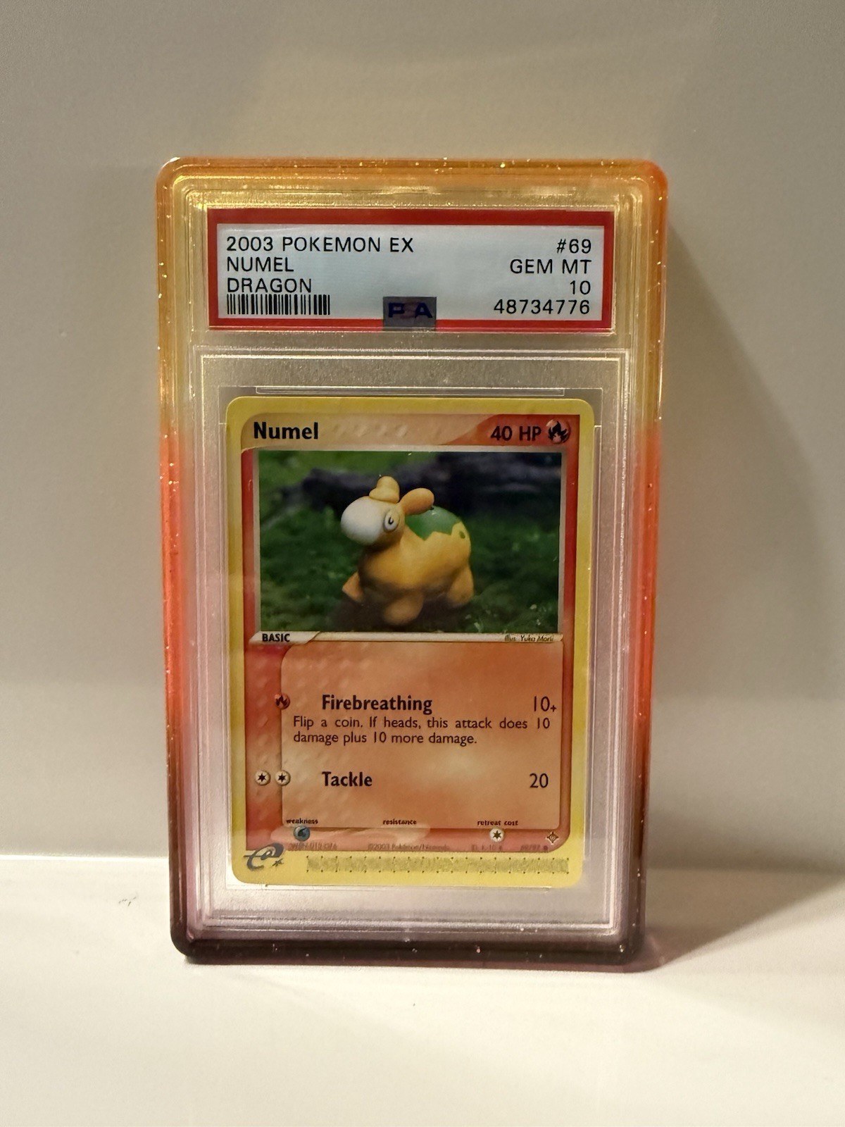 PSA 10 2003 Pokemon TCG EX Dragon Numel #69 English Regular Basic PSA 10 2003 Pokemon TCG EX Dragon Numel #69 English Regular Basic