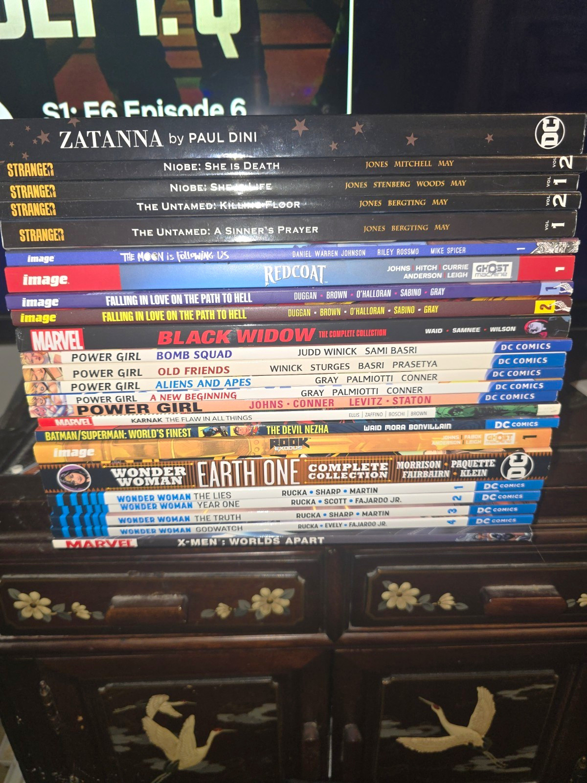 Mixed TPB Lot Marvel DC Image Power Girl Wonder Woman Zatanna Batman Superman Mixed TPB Lot Marvel DC Image Power Girl Wonder Woman Zatanna Batman Superman