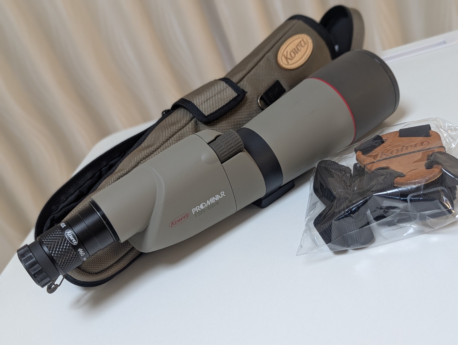 [Mint w/Case] Kowa Prominar TSN-664 20x 30x 40x Zoom Eyepiece  From Japan 363