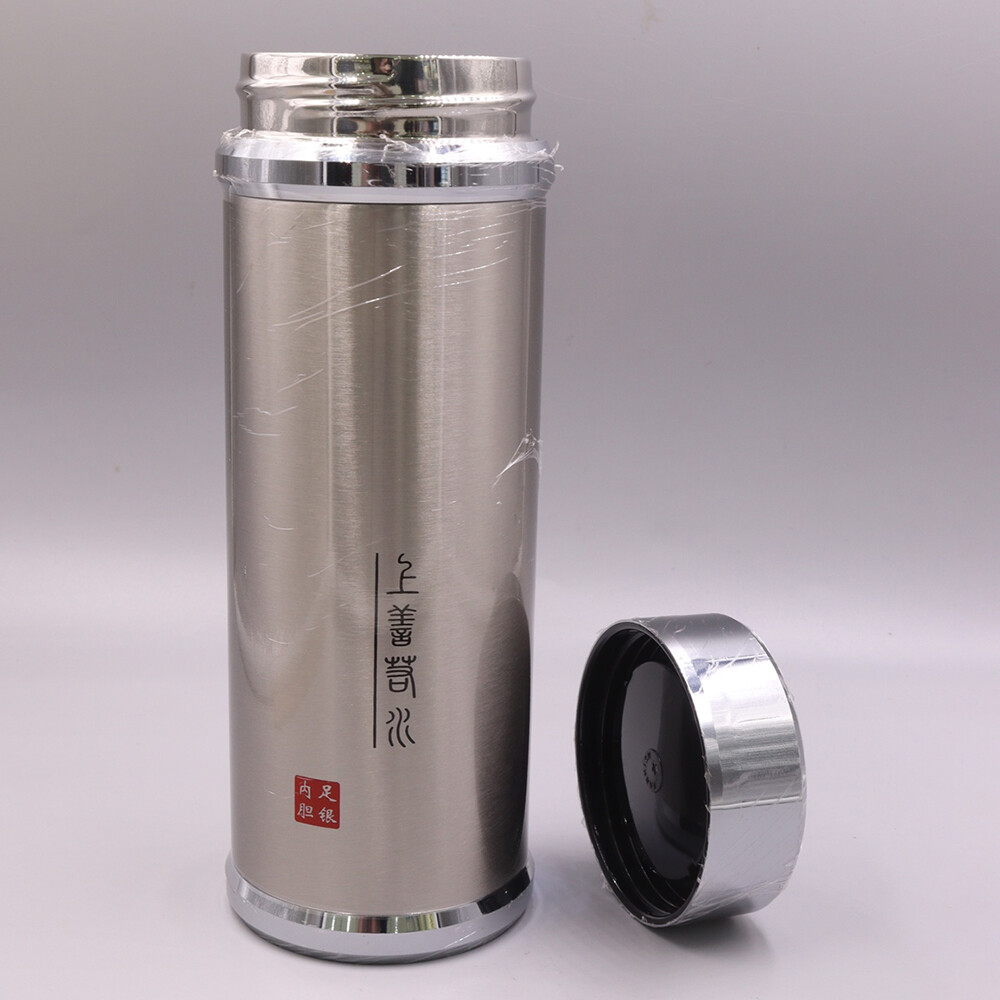 Pure S999 Fine Silver 999 Drinking Cup Healthy Smooth Water Bottle 50g 7.4inch