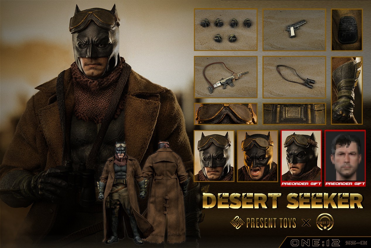 PRESENT TOYS SS-01 1/12 Desert Seeker Collectible Male Action Figure Model Toy PRESENT TOYS SS-01 1/12 Desert Seeker Collectible Male Action Figure Model Toy
