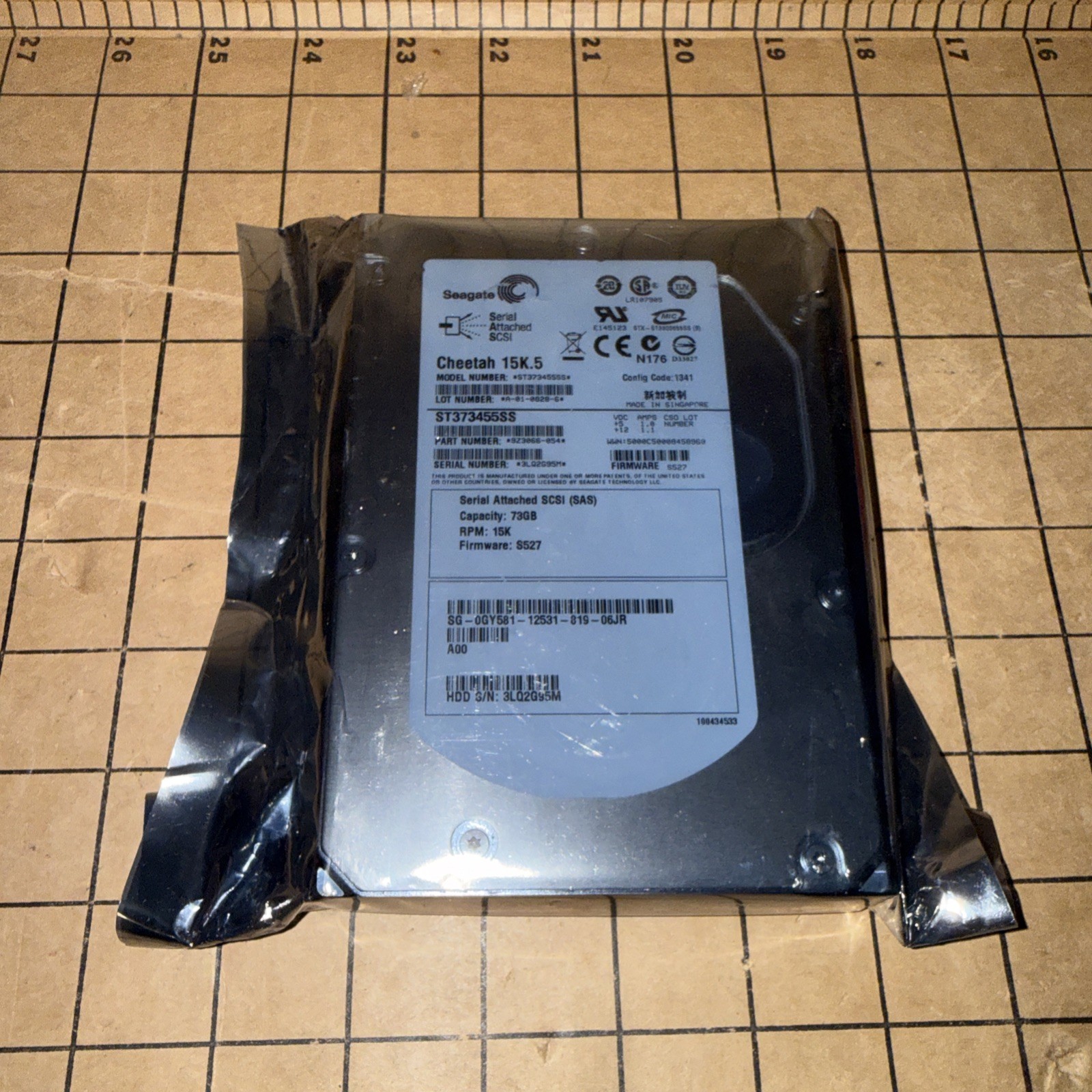 Seagate Cheetah 15K.5 73GB Internal 15000RPM 3.5\ Seagate Cheetah 15K.5 73GB Internal 15000RPM 3.5\