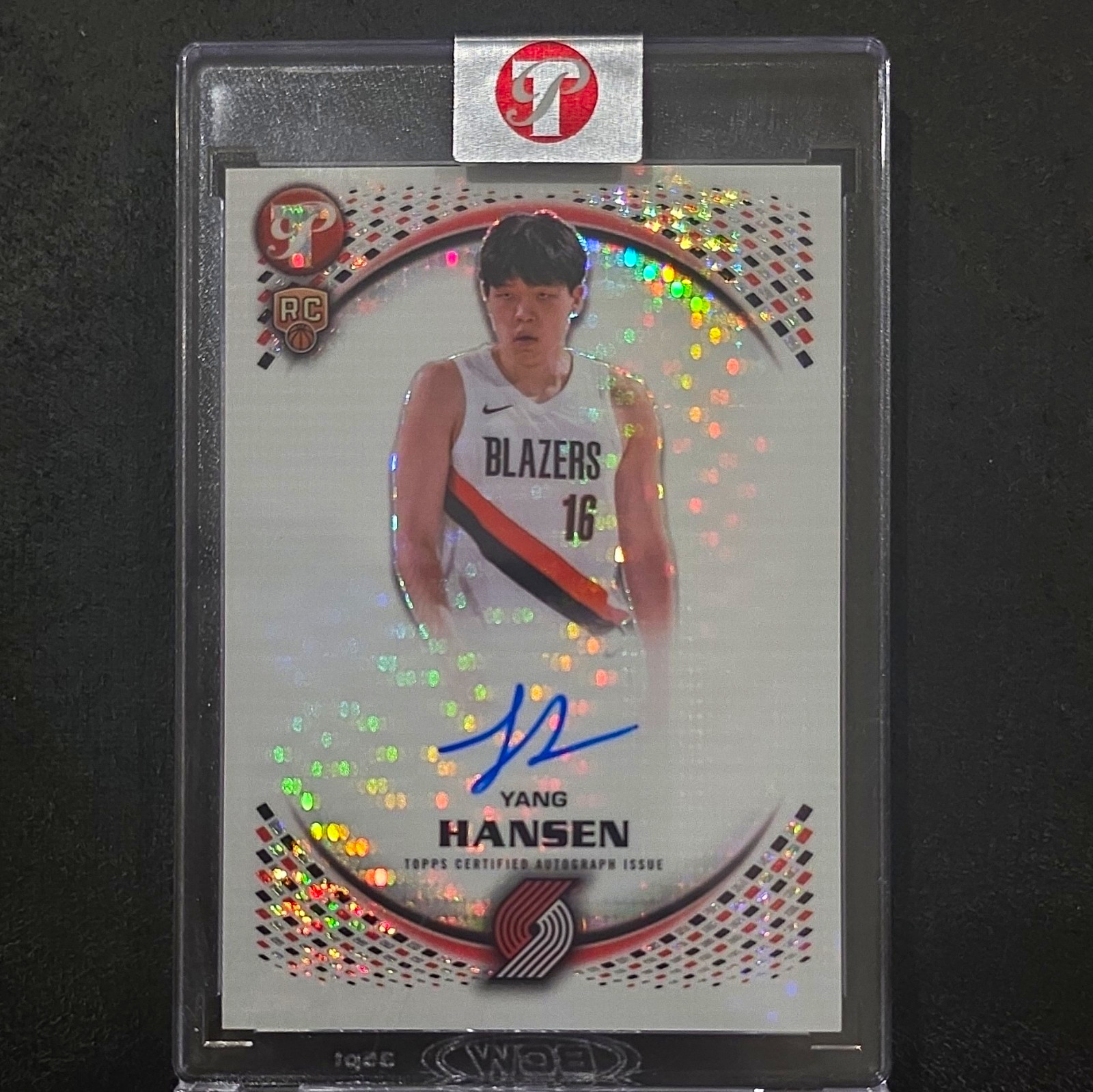 Topps pristine 2025-26 Yang Hansen Rookie Autographs 