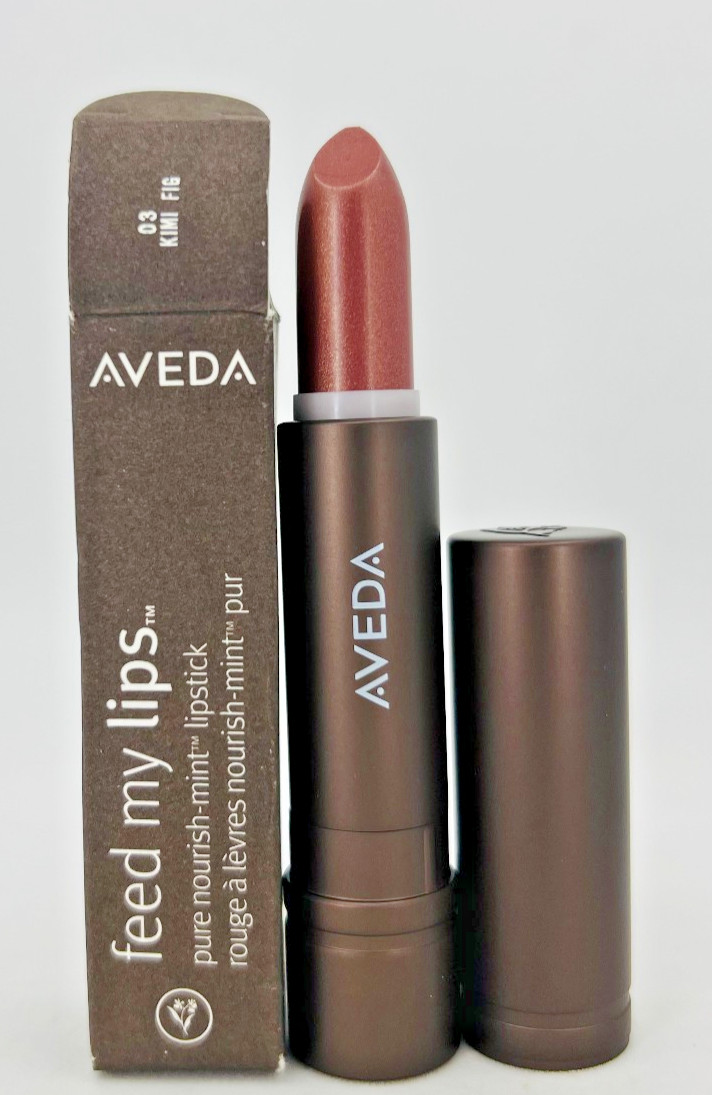 Aveda Feed My Lips Pure Nourish-mint Lipstick - 03 KIMI FIG - .12oz./3.4g
