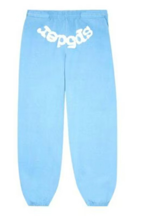 sp5der Graphic Spider Web Men's Cotton Fleece Sweatpants sp5der Graphic Spider Web Men's Cotton Fleece Sweatpants
