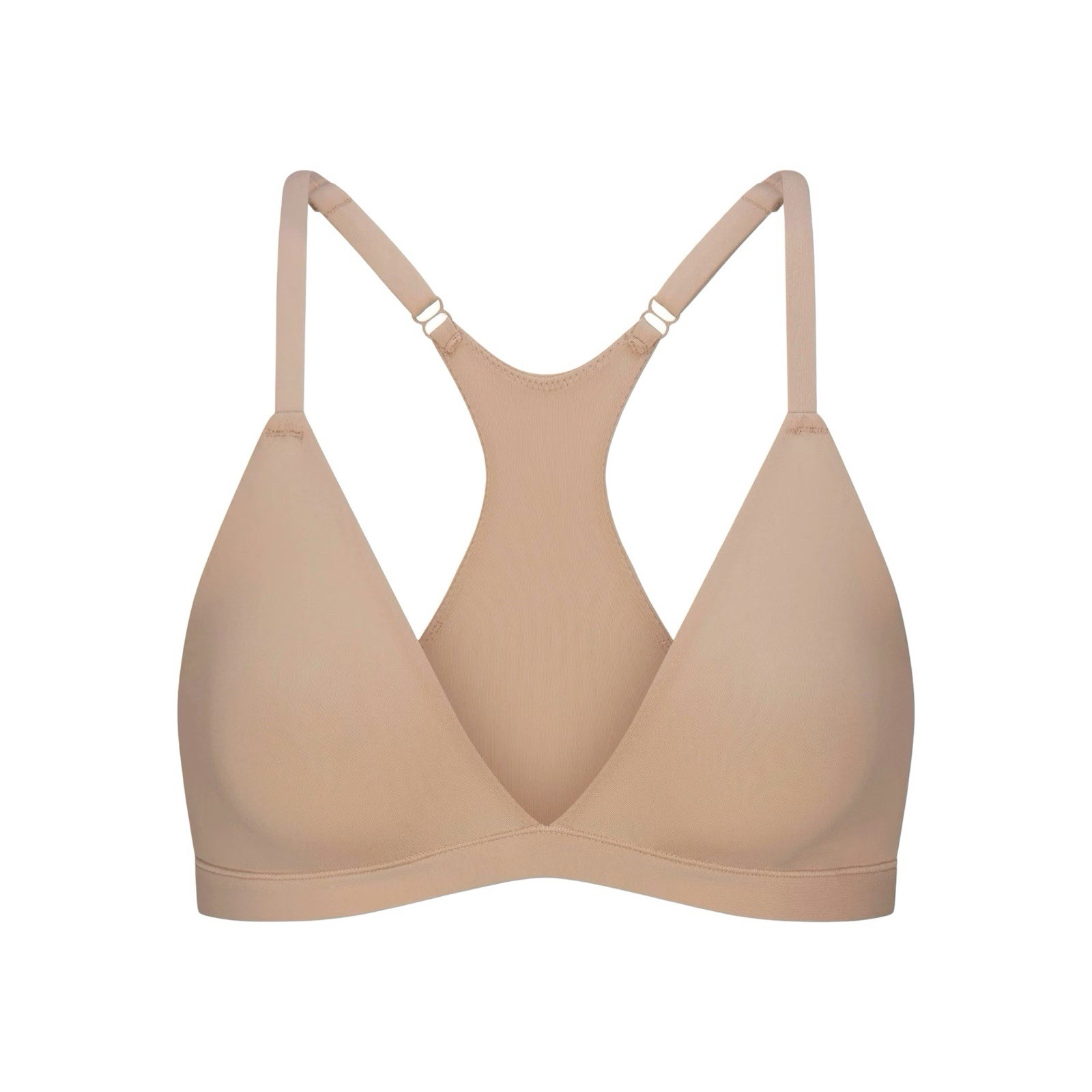 Skims Fits Everybody Racerback Plunge Bralette - Clay- NWT - XS Skims Fits Everybody Racerback Plunge Bralette - Clay- NWT - XS