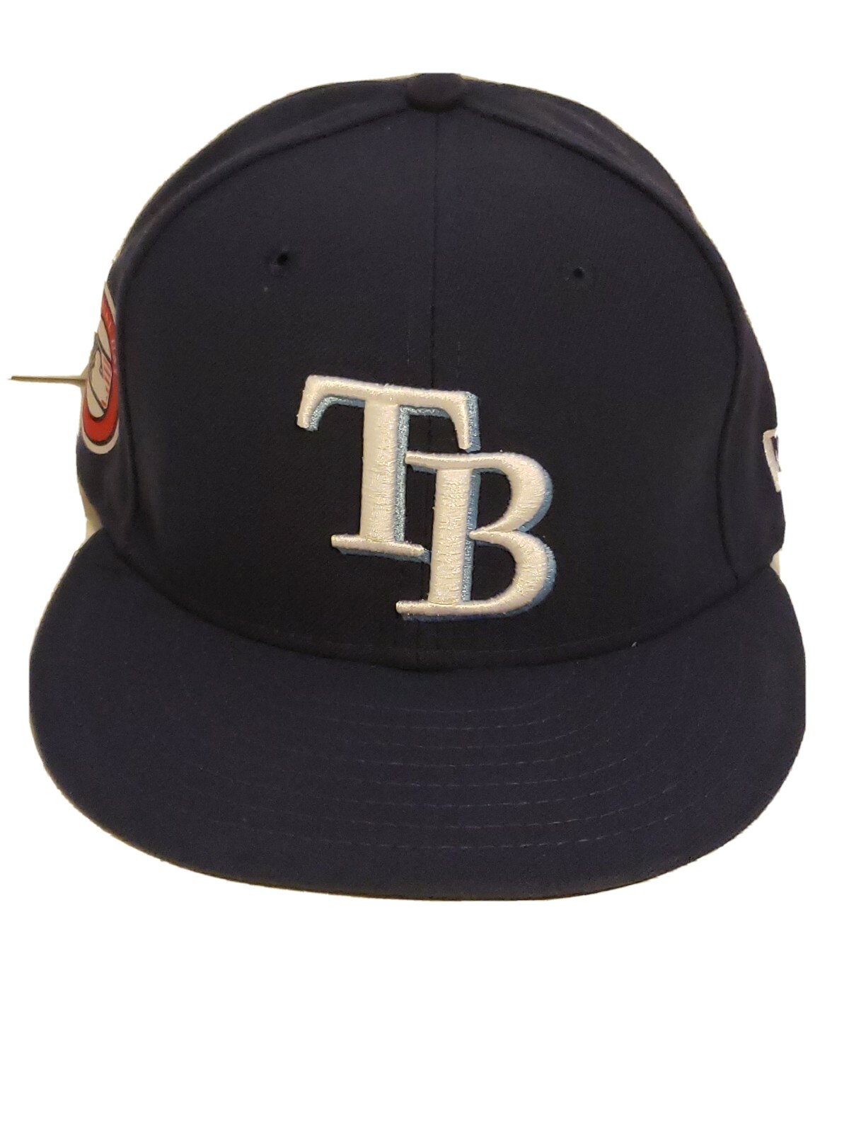 Daniel Robertson Game Used 2019 Tampa Bay Rays Memorial Day Hat MLB... Daniel Robertson Game Used 2019 Tampa Bay Rays Memorial Day Hat MLB...