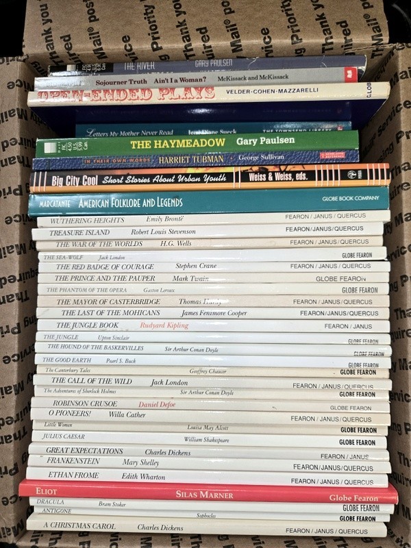 Abridged Versions of Classic Novels - Box of 27 plus 8 other non abridged books