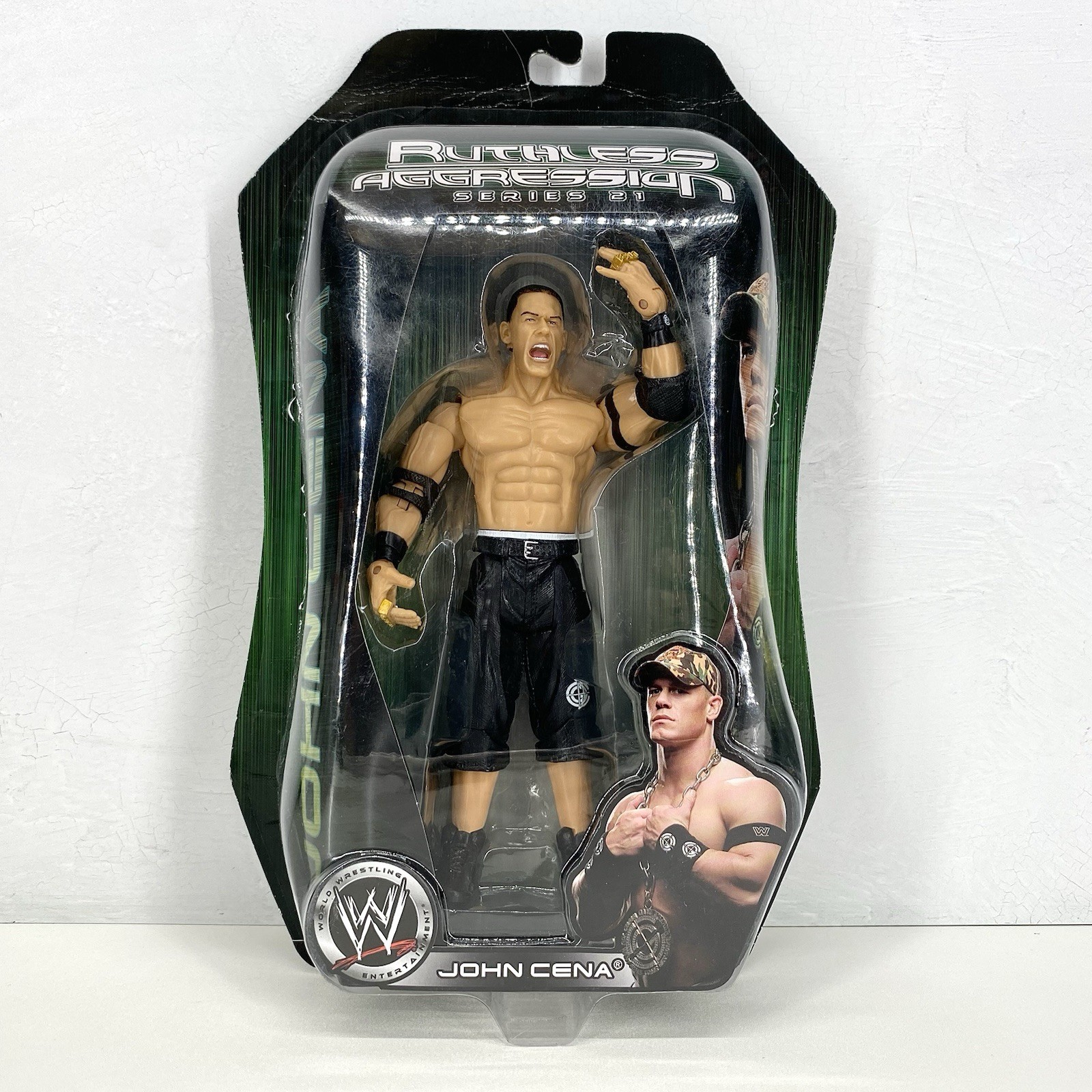 WWE Ruthless Aggression John Cena Series 21 Wrestling Figure Brand New 2006 WWE Ruthless Aggression John Cena Series 21 Wrestling Figure Brand New 2006